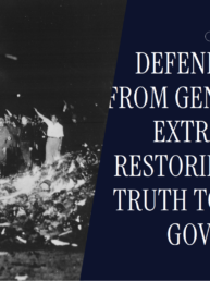 Left: Nazi book burnings of the Institute for Sexual Science's books / Right: Donald Trump executive order erasing trans people from the law